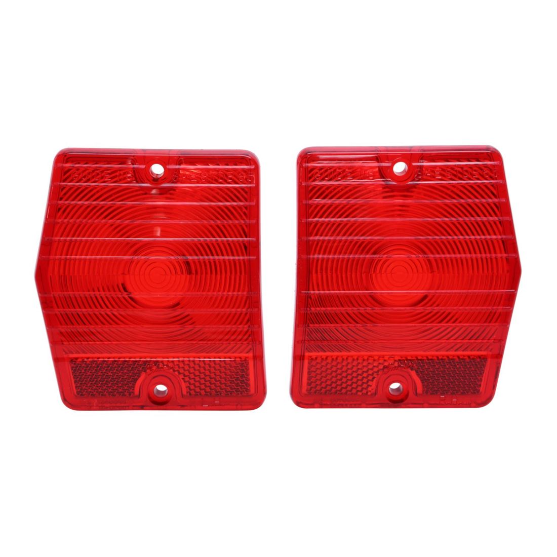 1965 Chevy II and NovaWagon Tail Light Lens, Sold as a Pair