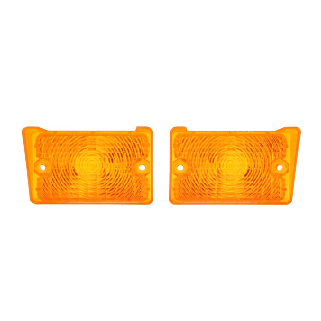 1971-1972 Nova Amber Parking Light Lens, Sold as a Pair