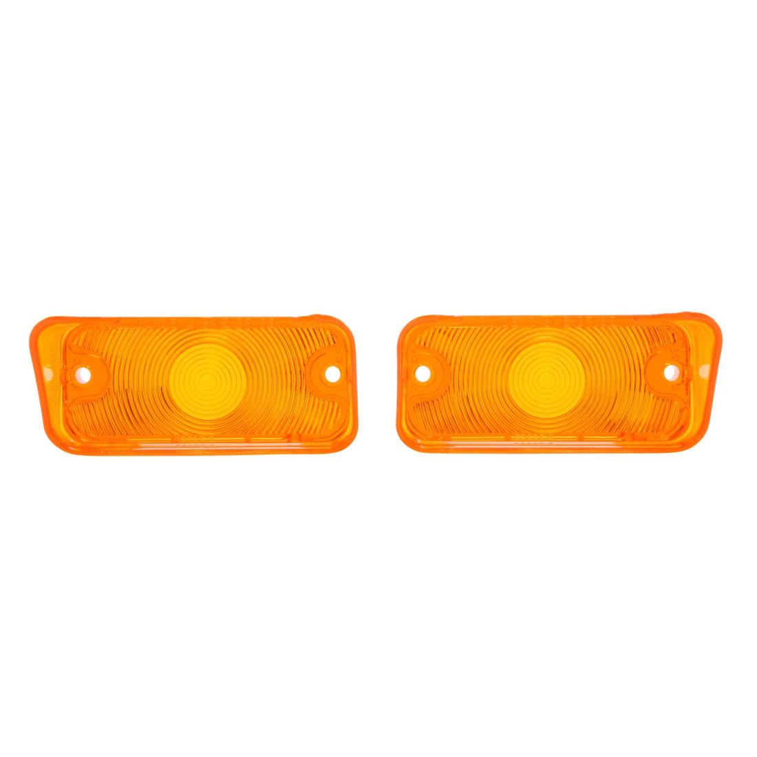 1968 Chevelle Parking Light Lens, Amber, Sold as a Pair