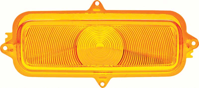 1963-66 Chevrolet Truck Park Lamp Lens-Amber 