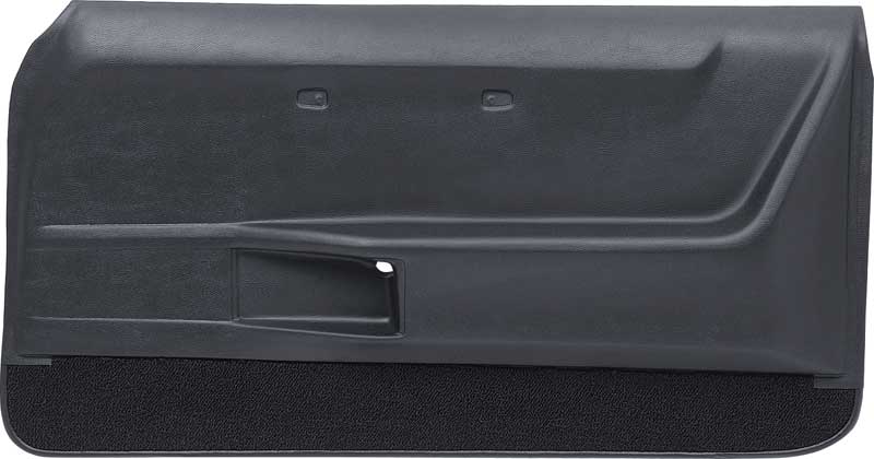 1968-69 Firebird Deluxe Door Panels (Black) 