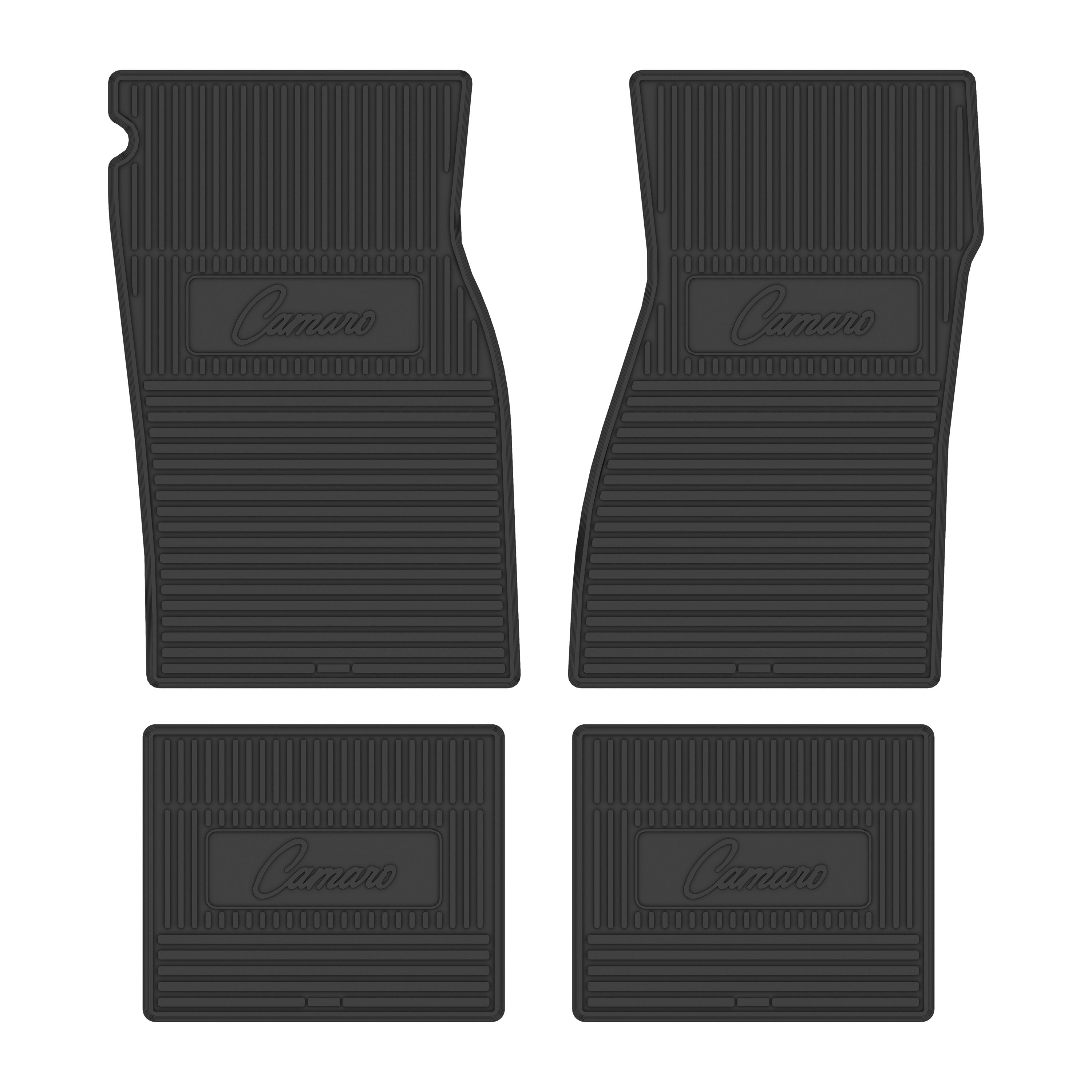 1967-1969 Chevrolet Camaro Next Generation Custom Vintage Rubber Floor Mats Package