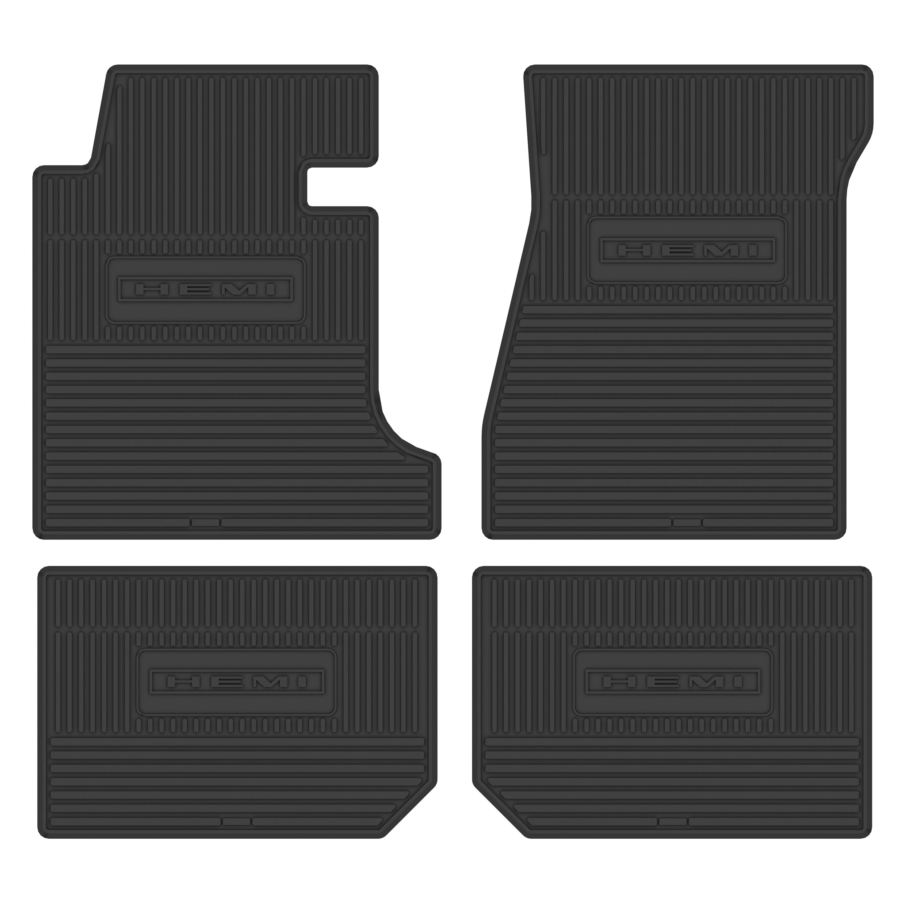 1968-1970 Dodge/Plymouth Next Generation Custom Vintage Rubber Floor Mats Package