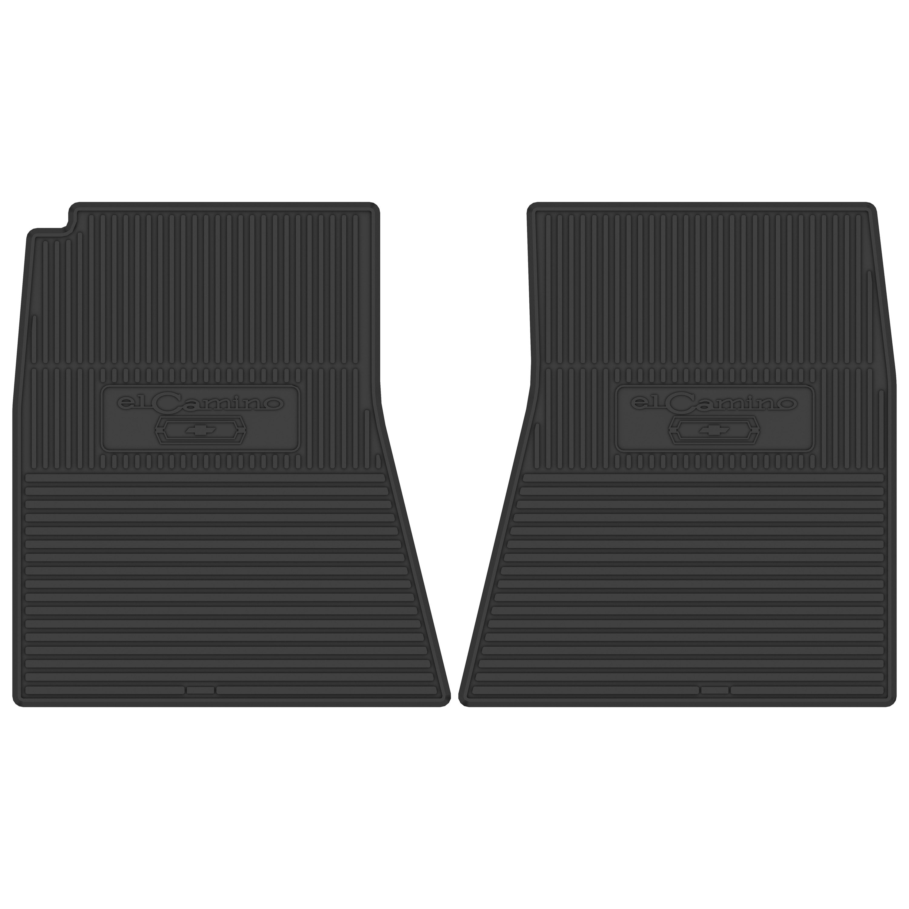 1968-1969 Chevrolet El Camino Next Generation Custom Vintage Rubber Floor Mats Package