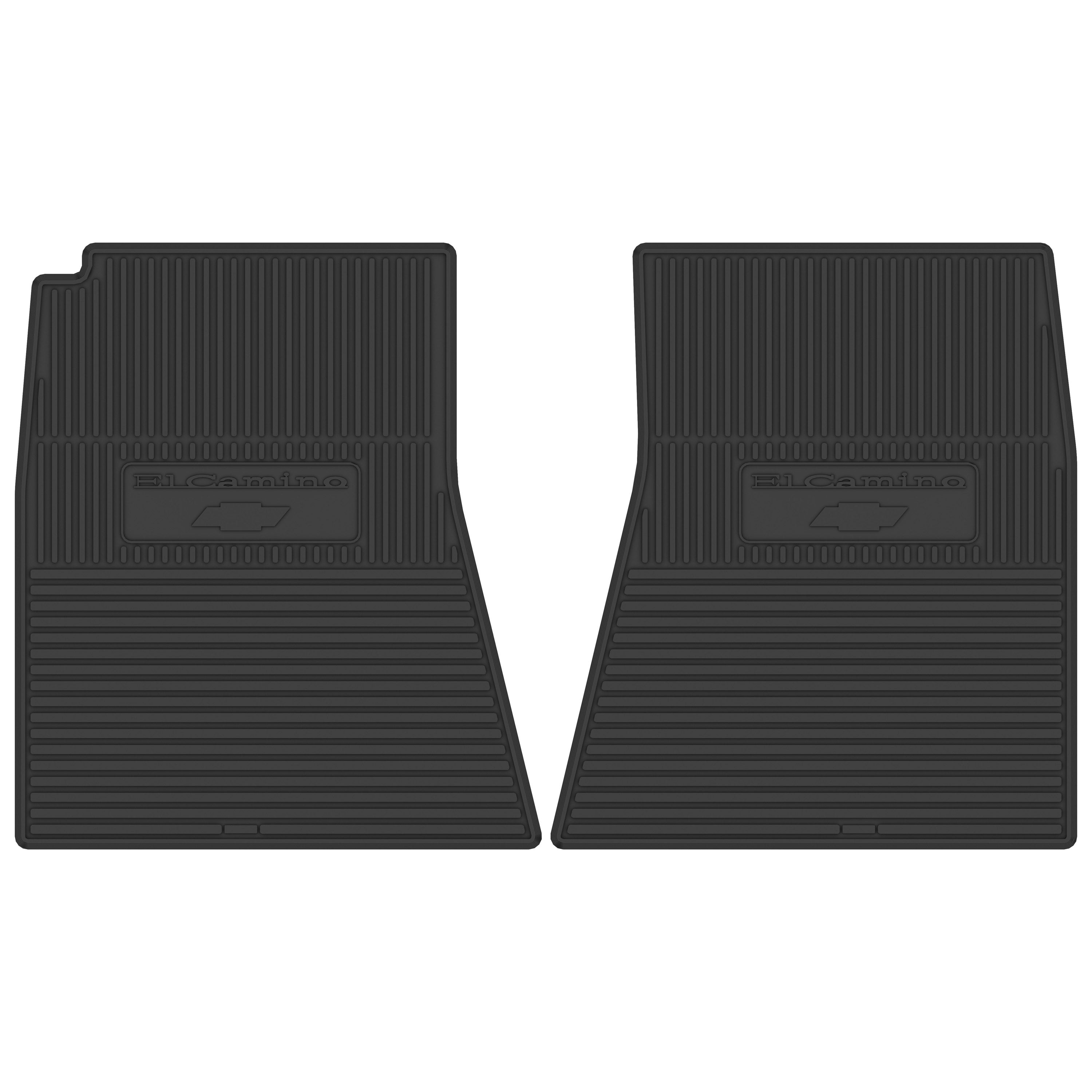 1971-1972 Chevrolet El Camino Next Generation Custom Vintage Rubber Floor Mats Package