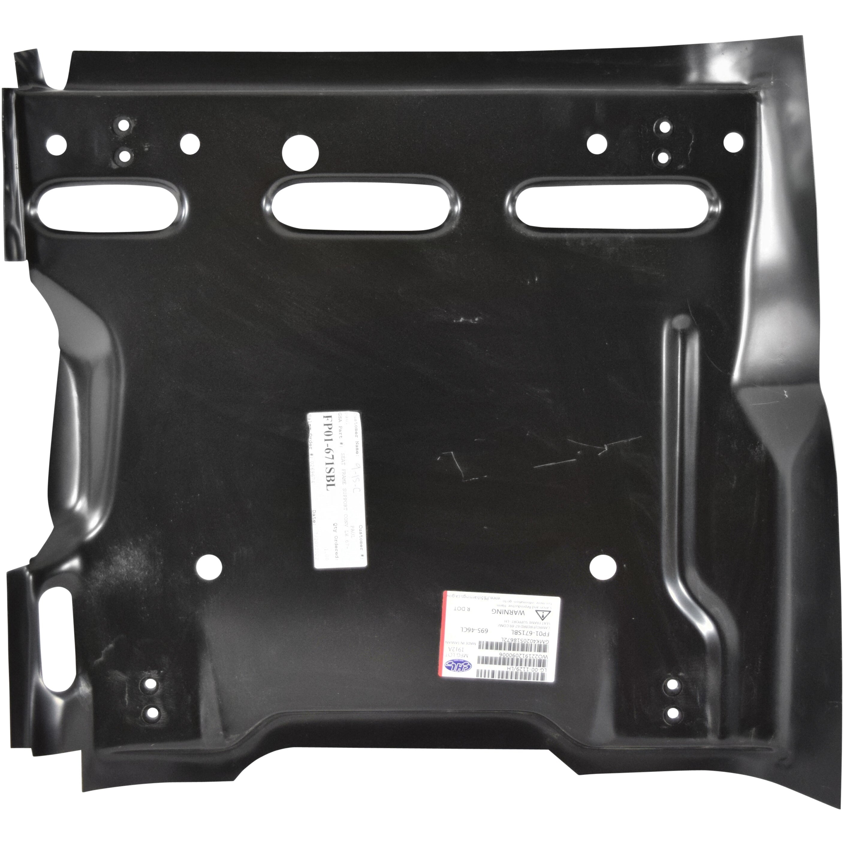 1967-1969 Chevrolet Camaro Seat Support Frame