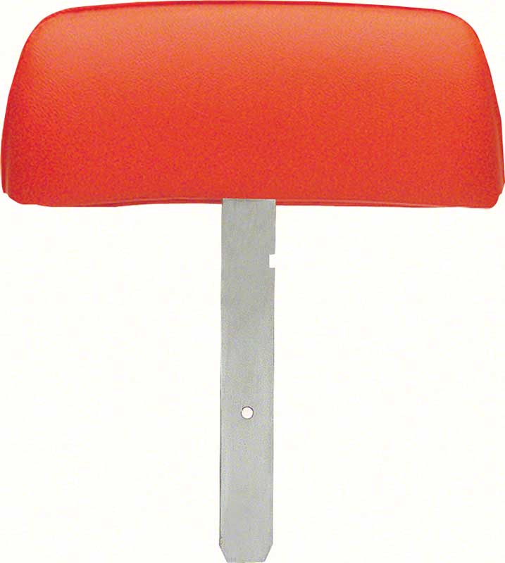 1969 Camaro Hugger Orange Headrest Assemblies with Straight Bar 