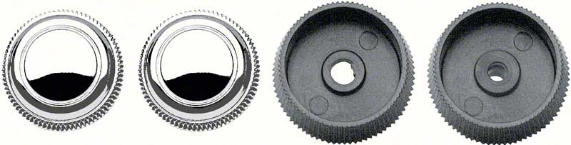 1967-68 F-Body, Full Size Chevrolet Mono Radio Knob Set 