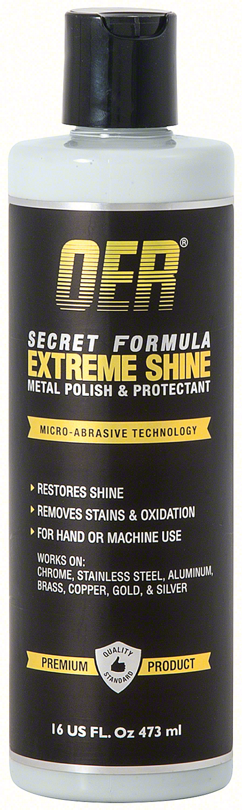 Chemical Guys Light Metal Polish 16oz | Aluminum & Chrome Wax