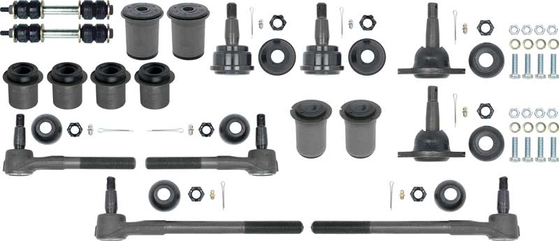 1967-69 Camaro Front End Rebuild Kit With Inner Tie Rods 