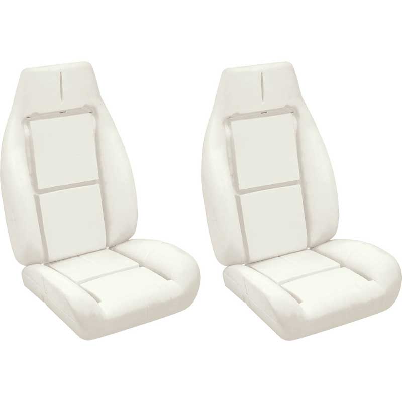 1982-92 Camaro Standard Bucket Seat Foam With Wire - Pair 