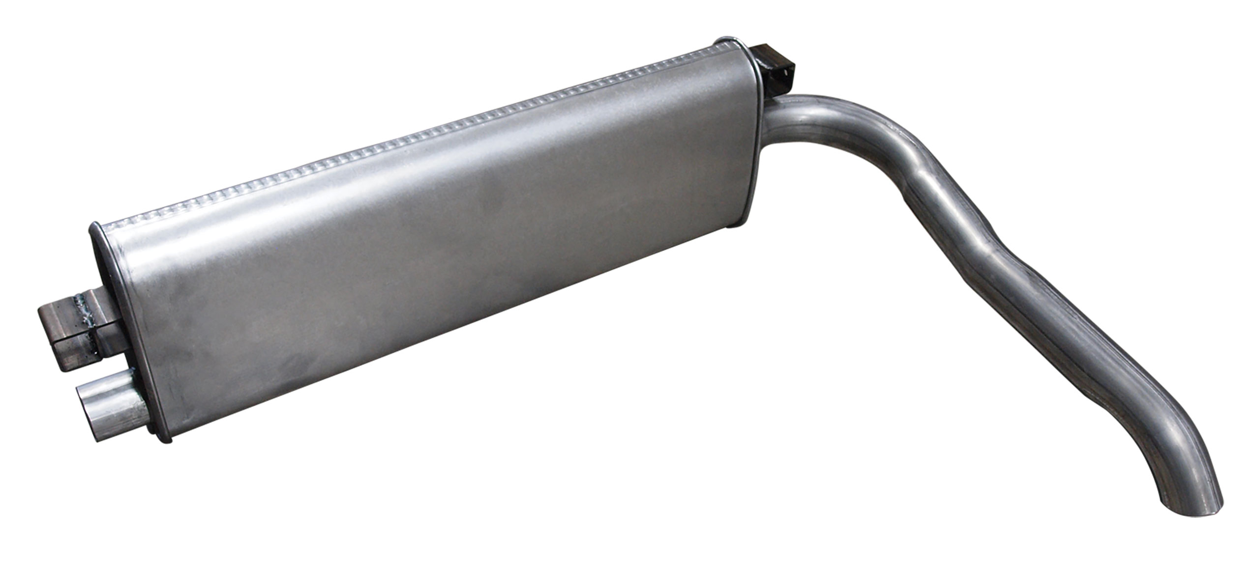 1967-1967 Ford Mustang Single Exhaust Muffler W/Welded Tailpipe - 1.75" - 200ci