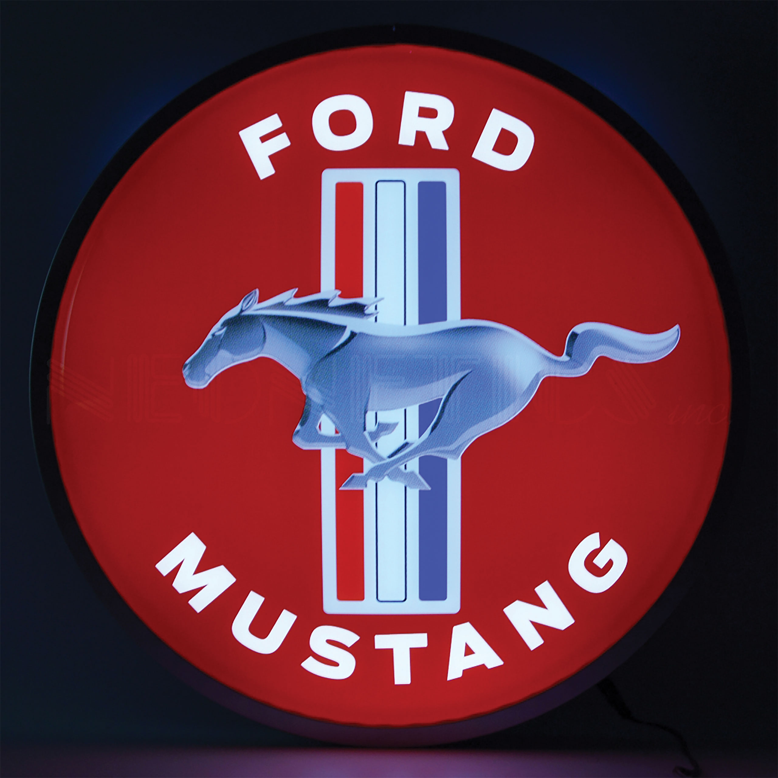 1964-2021 Ford Mustang 15 Inch Backlit LED Lighted Sign