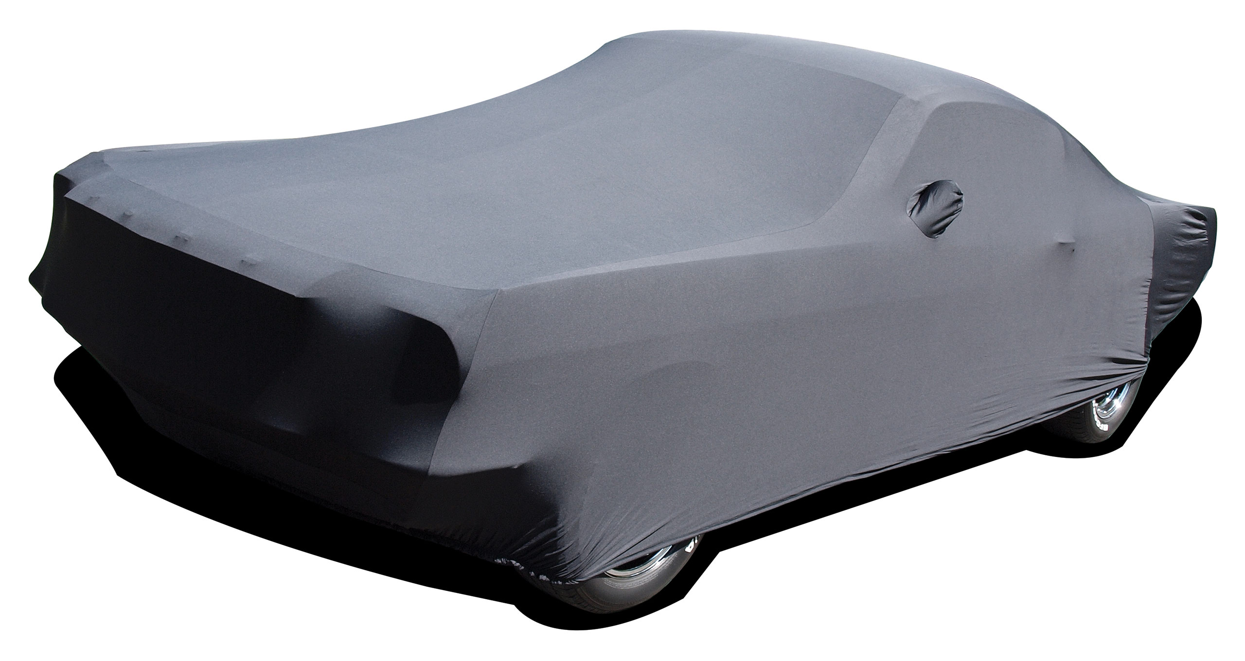 1965-1968 Ford Mustang Onyx Indoor Car Cover - Black - Fastback