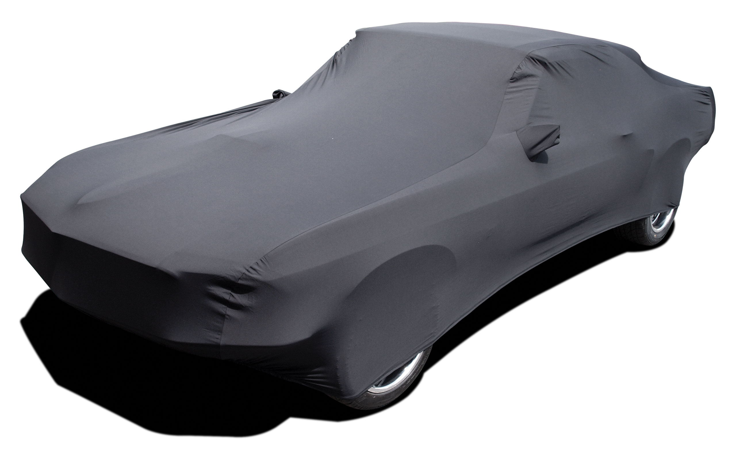 1969-1970 Ford Mustang Onyx Indoor Car Cover - Black - Convertible