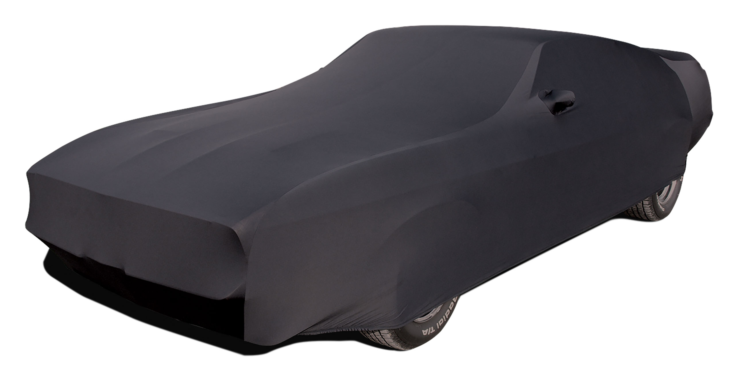 1971-1973 Ford Mustang Onyx Indoor Car Cover - Black - Fastback