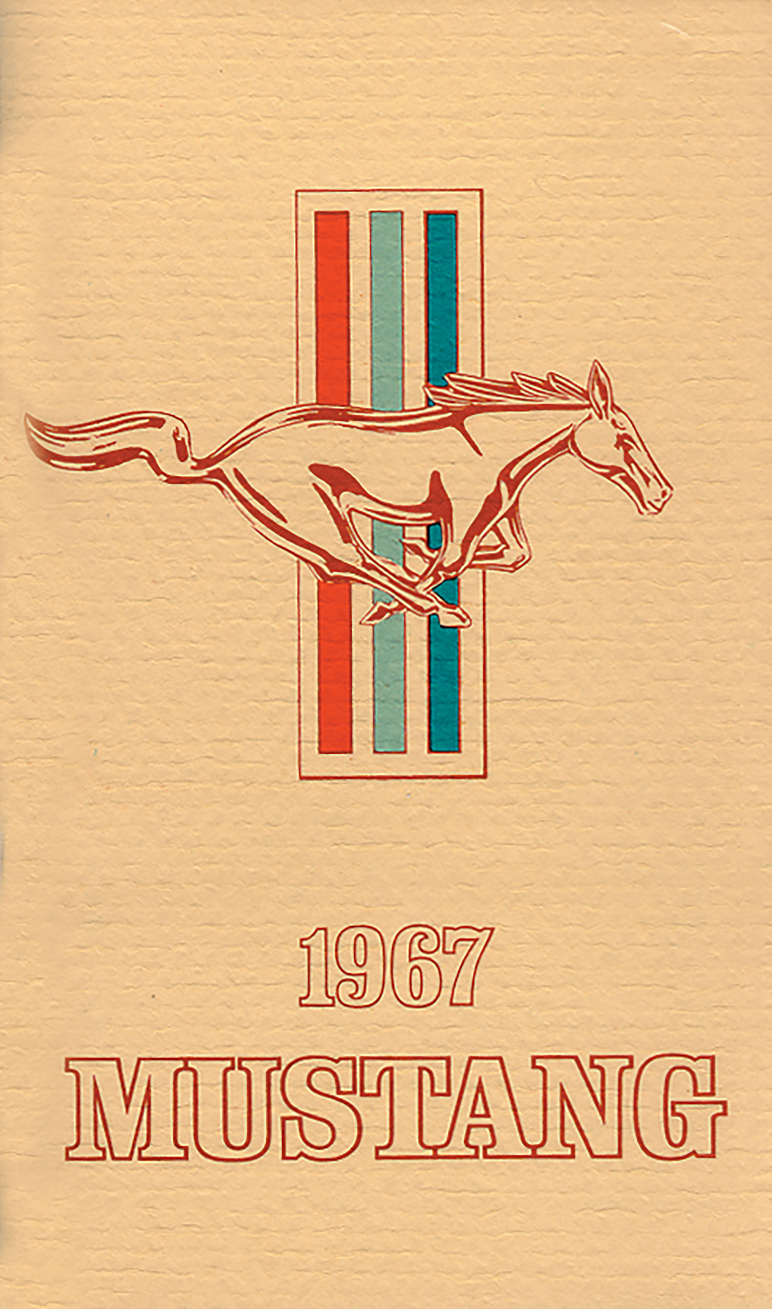 1967-1967 Ford Mustang Owners Manual