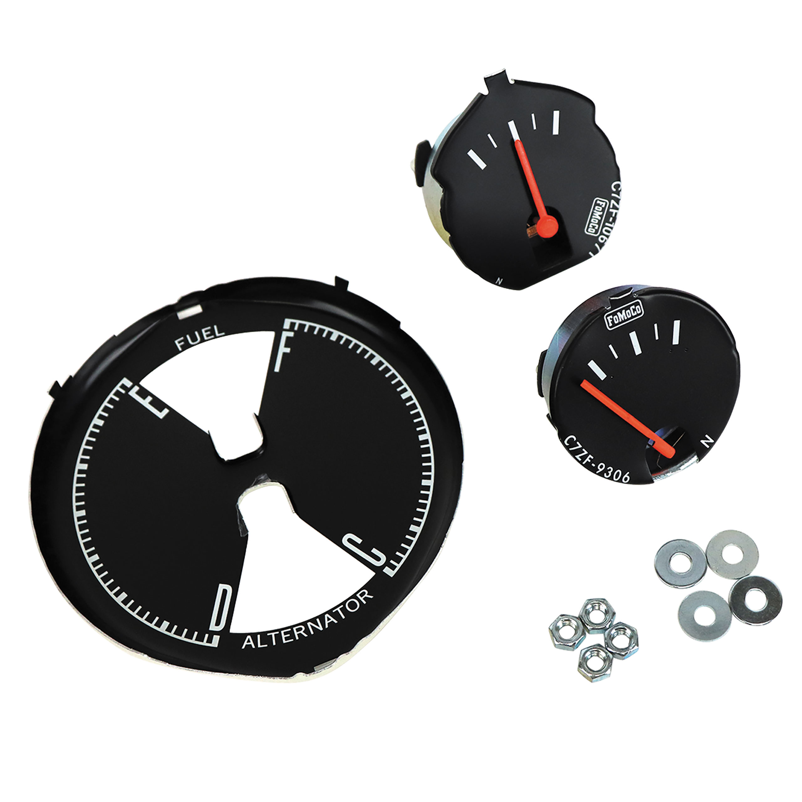 1968-1968 Ford Mustang FUEL & ALTERNATOR GAUGE PACK