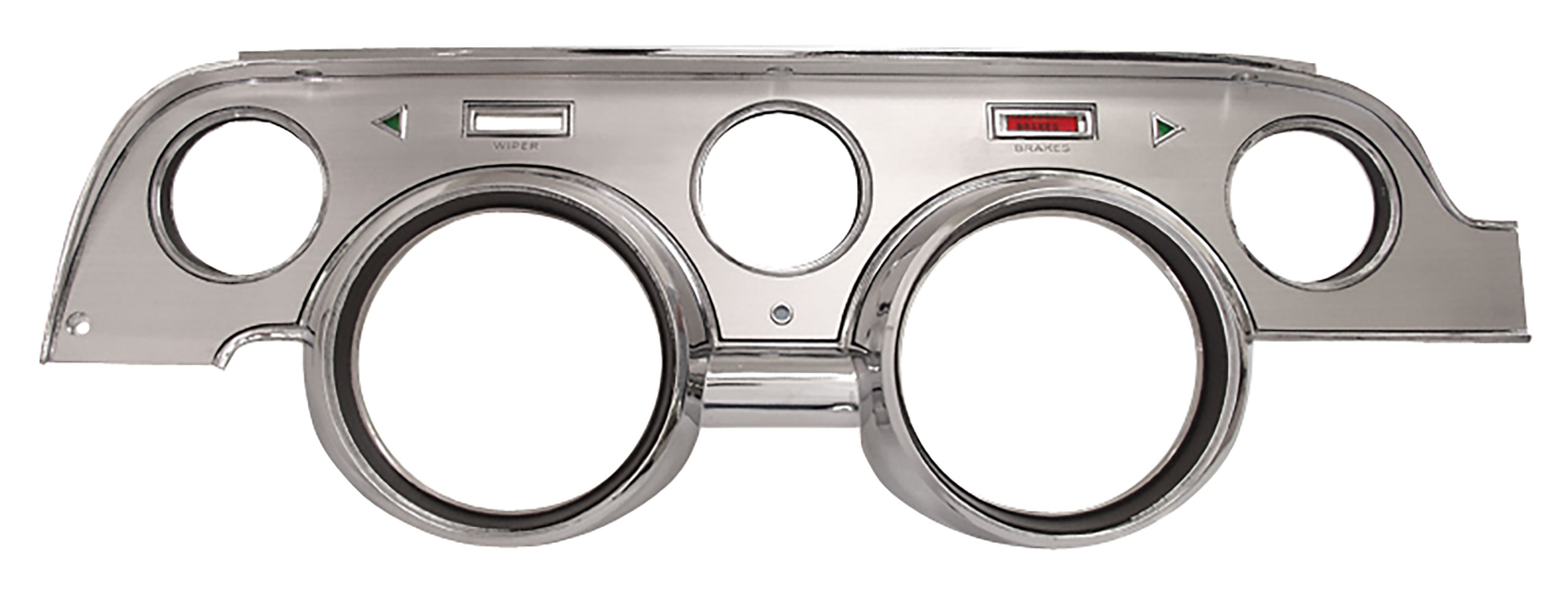 1967-1967 Ford Mustang Deluxe Aluminum Bezel