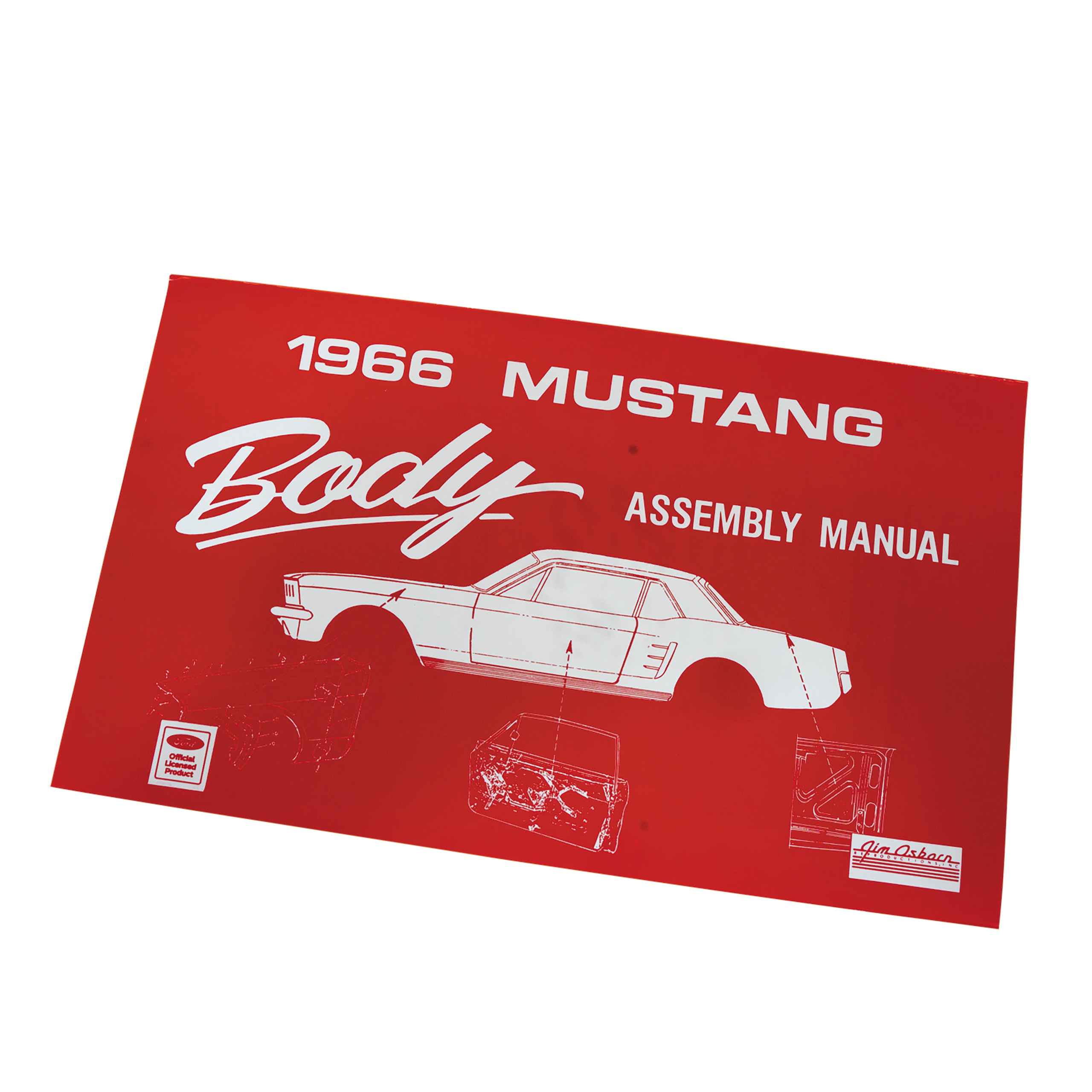 1966-1966 Ford Mustang Assembly Manual. Body