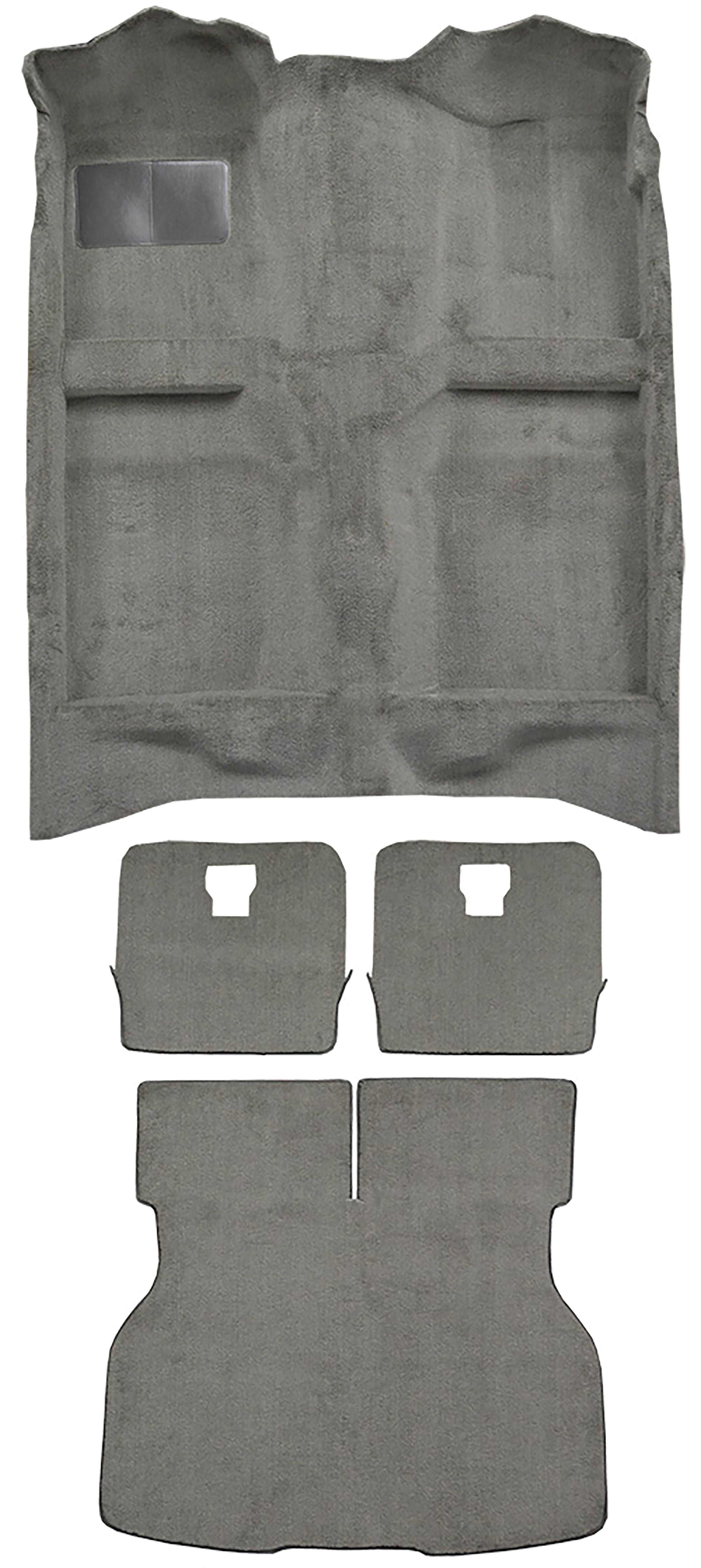 1983-1983 Ford Mustang Hatchback Fits Rear Split Seats Complete Cutpile Graphite