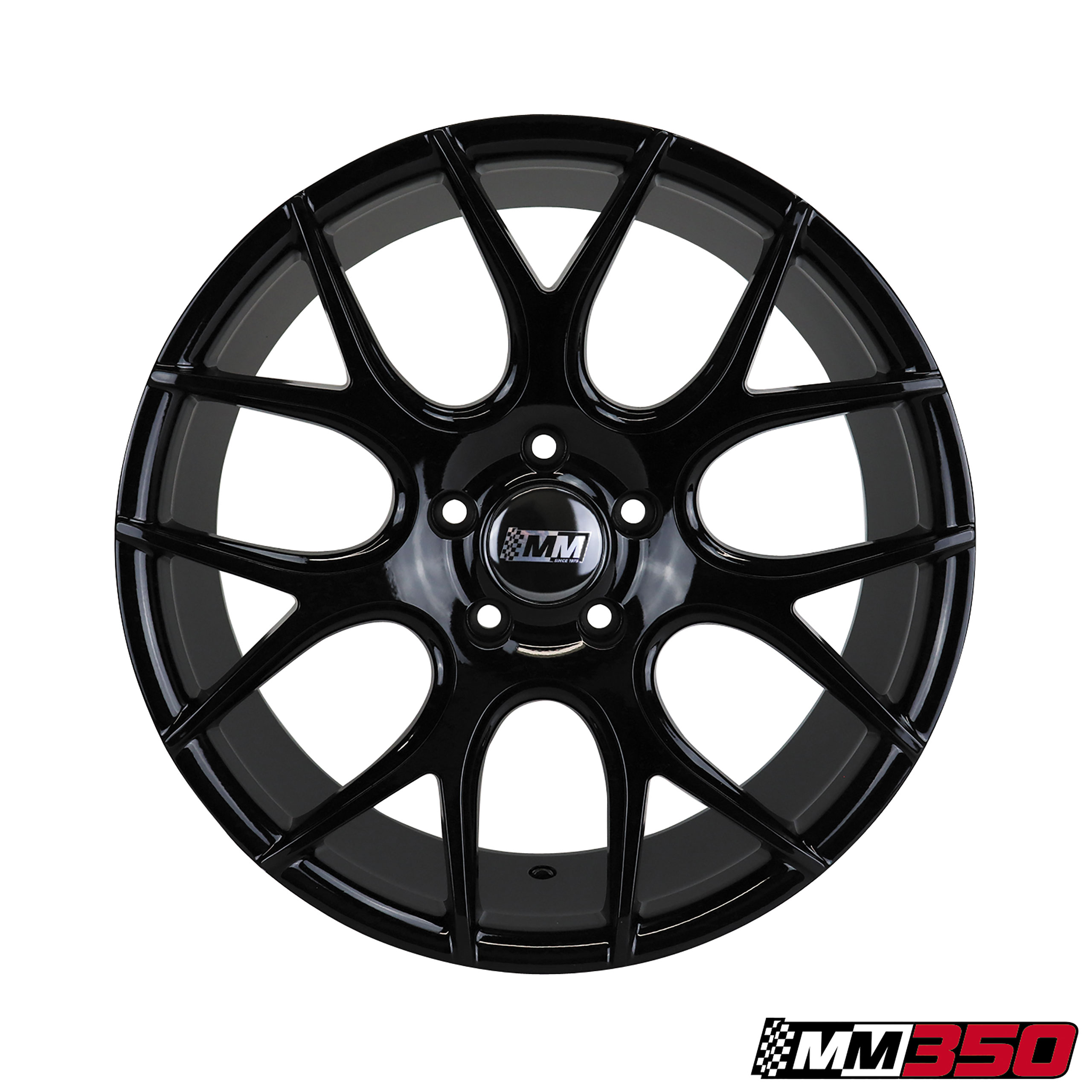 1979-2014 Ford Mustang MM350 Black Wheel - 18X8 ET30 5x114.3