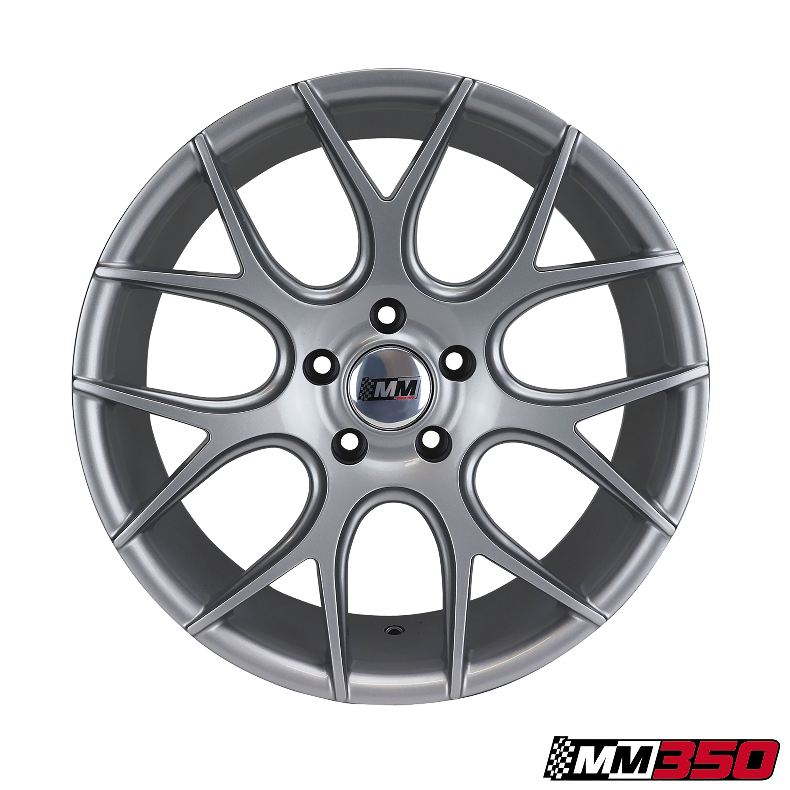 1979-2014 Ford Mustang MM350 Silver Wheel - 18X8 ET30 5x114.3