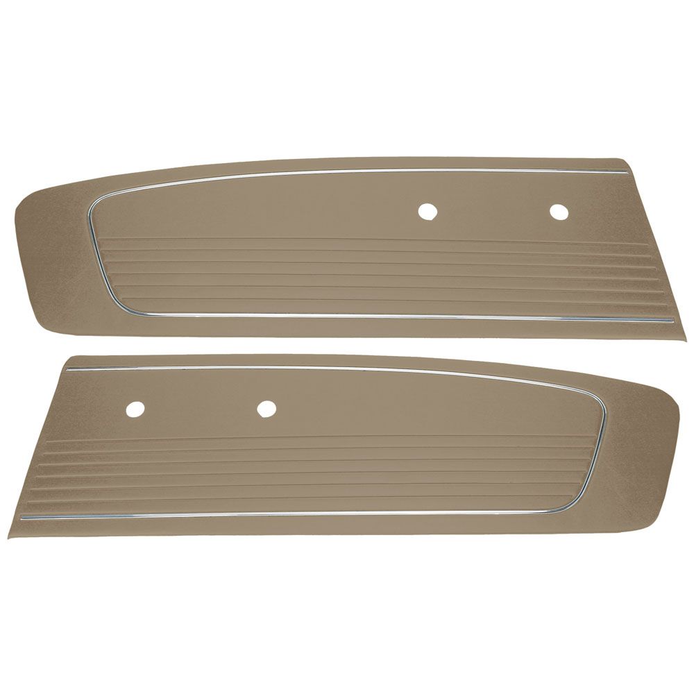 1966-1966 Ford Mustang Standard Door Panels - White