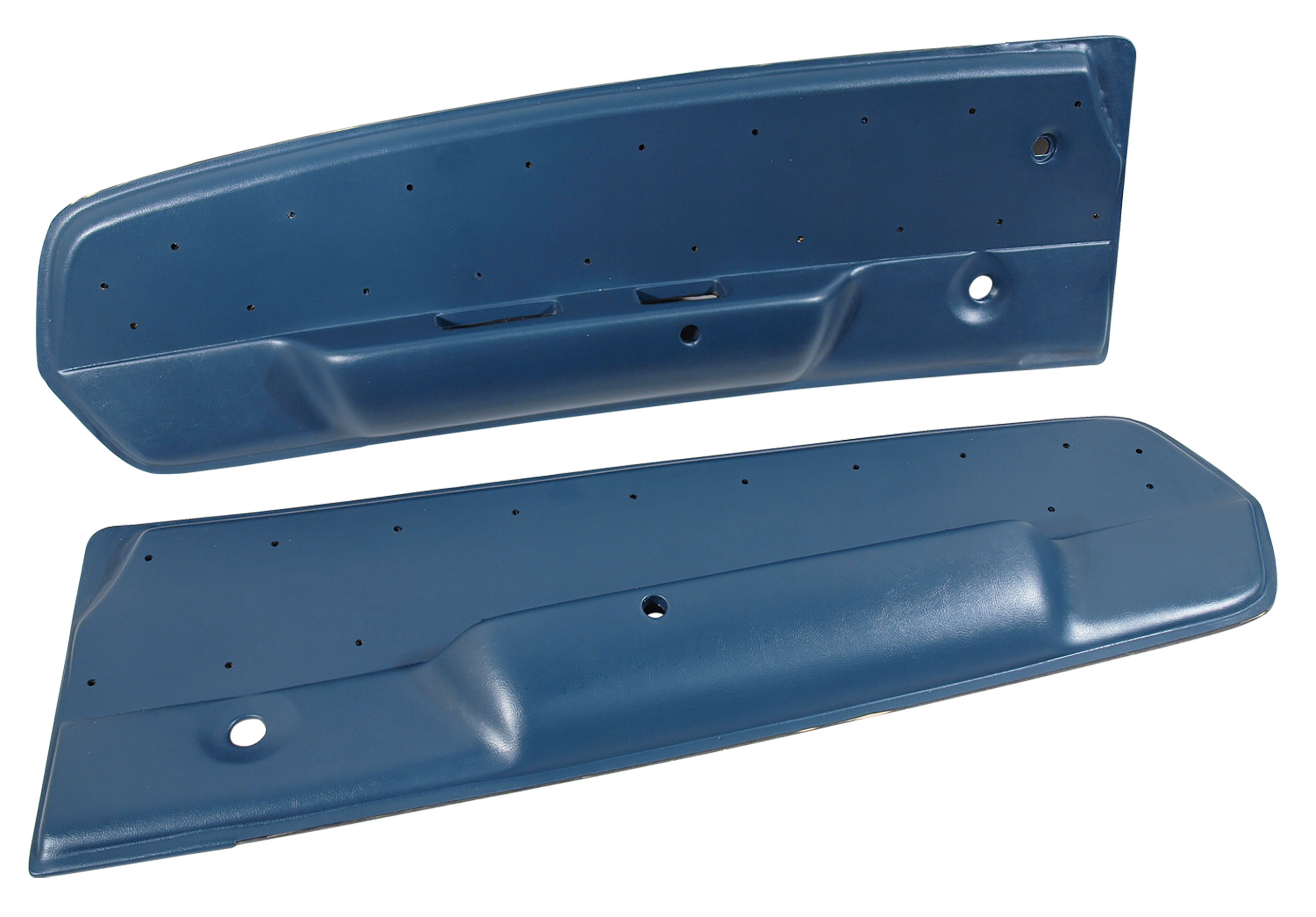 1967-1967 Ford Mustang Deluxe Door Panels - Blue