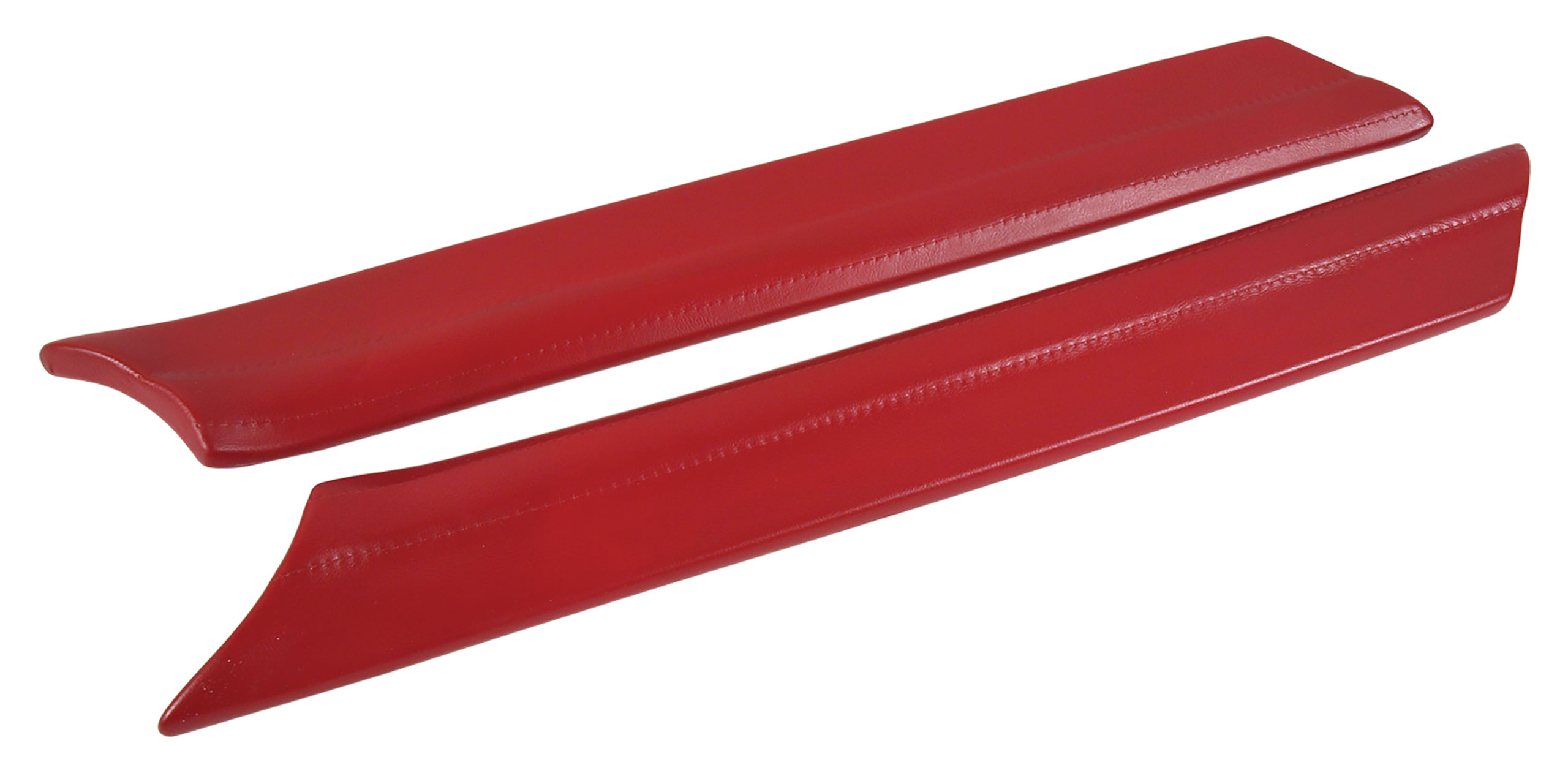 1967-1968 Ford Mustang Pillar Posts - Red