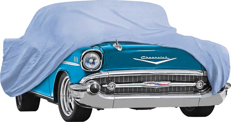 1957 Chevrolet 2 Door / 4 Door (Except Wagons)Diamond Blue Car Cover 