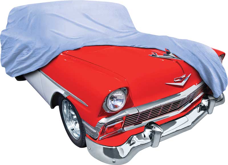 1956 Chevrolet2 & 4 Door WagonsDiamond Blue Car Cover 