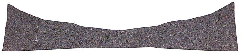 1965-66 Bel Air / Biscayne 2 Or 4 Door Sedan Rear Seat Shelf Insulation 