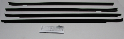 1977-79 Coupe Deville Authentic Window Felts Whiskers Kit