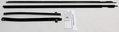 1969-70 Impala 2 Door Hardtop Outers Only Authentic Window Felts Whiskers Kit (4pcs)