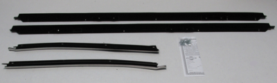 1971-76 Caprice Convertible Outers Only Authentic Window Felts Whiskers Kit (4pcs)