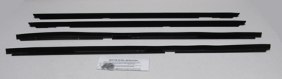 1978-80 Monte Carlo With Buick Special Molding Authentic Window Felts Whiskers Kit (4PCS)