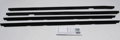 1981-88 Monte Carlo With Buick Special Molding Authentic Window Felts Whiskers Kit (4PCS)