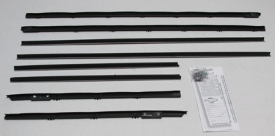 1964 Cutlass Convertible Authentic Window Felts Whiskers Kit (8pcs)