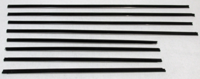 1964 Cutlass Coupe Replacement Window Felts Whiskers Kit (8pcs)