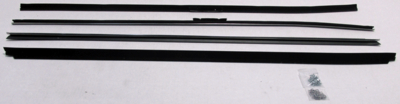 1977-79 Oldsmobile 88 2 Door Replacement Window Felts Whiskers Kit (4pcs)