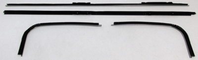 1978 Cutlass 2 Door Notchback With Out Buick Special Molding Outers Only Replacement Window Felts Whiskers Kit (4pcs)