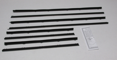 1964 Tempest 2 Door Sedan Authentic Window Felts Whiskers Kit (8pcs)