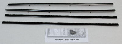 1959 Ranchero Authentic Window Felts Whiskers Kit (4pcs)