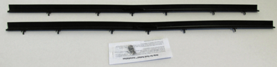 1984-90 Lincoln Mark 7 Outers Only Replacement Window Felts Whiskers Kit (2pcs)