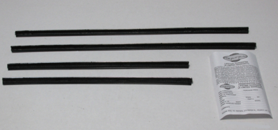 1962 Valiant 2 Door Sedan Outers Only Authentic Window Felts Whiskers Kit (4pcs)