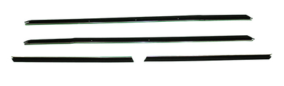 1965 Impala Convertible Replacement Window Felts Whiskers Kit Inners Only (4pcs)