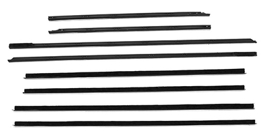 1964 Mercury Marauder 4 Door Sedan Authentic Window Felts Whiskers Kit (8pcs)