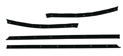 1968 Buick Skylark Convertible Outers Only Replacement Style Window Felts Whiskers Kit ( 4 pcs )