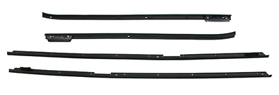 1965-66 Cadillac Deville Convertible Outers Only Authentic Window Felts Whiskers Kit (4pcs)